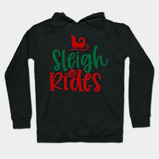 CHRISTMAS TEE REINDEER SLEIGH RIDES SHIRT Hoodie